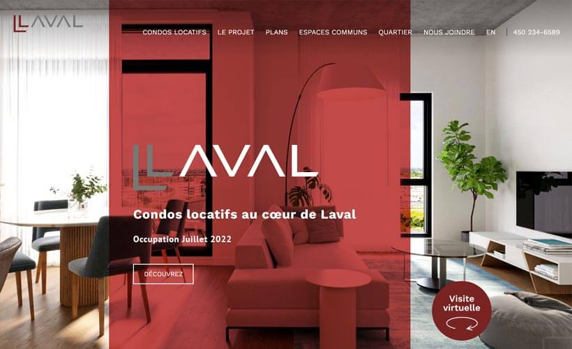 Conception de site web de L-Laval