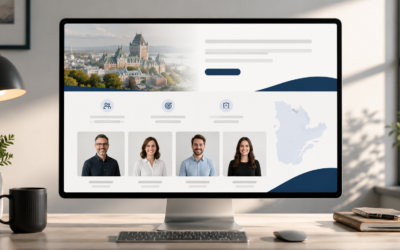 Page À propos qui convertit : la structure en 6 blocs